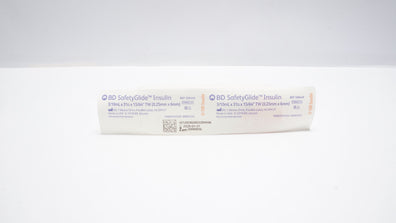 BD 328449 SafetyGlide Insulin Syringe 3/10ml x 31G x 15/64in TW